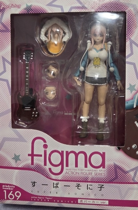 開封品 すーぱーそに子 figma MAXFACTORY 可動フィギュア