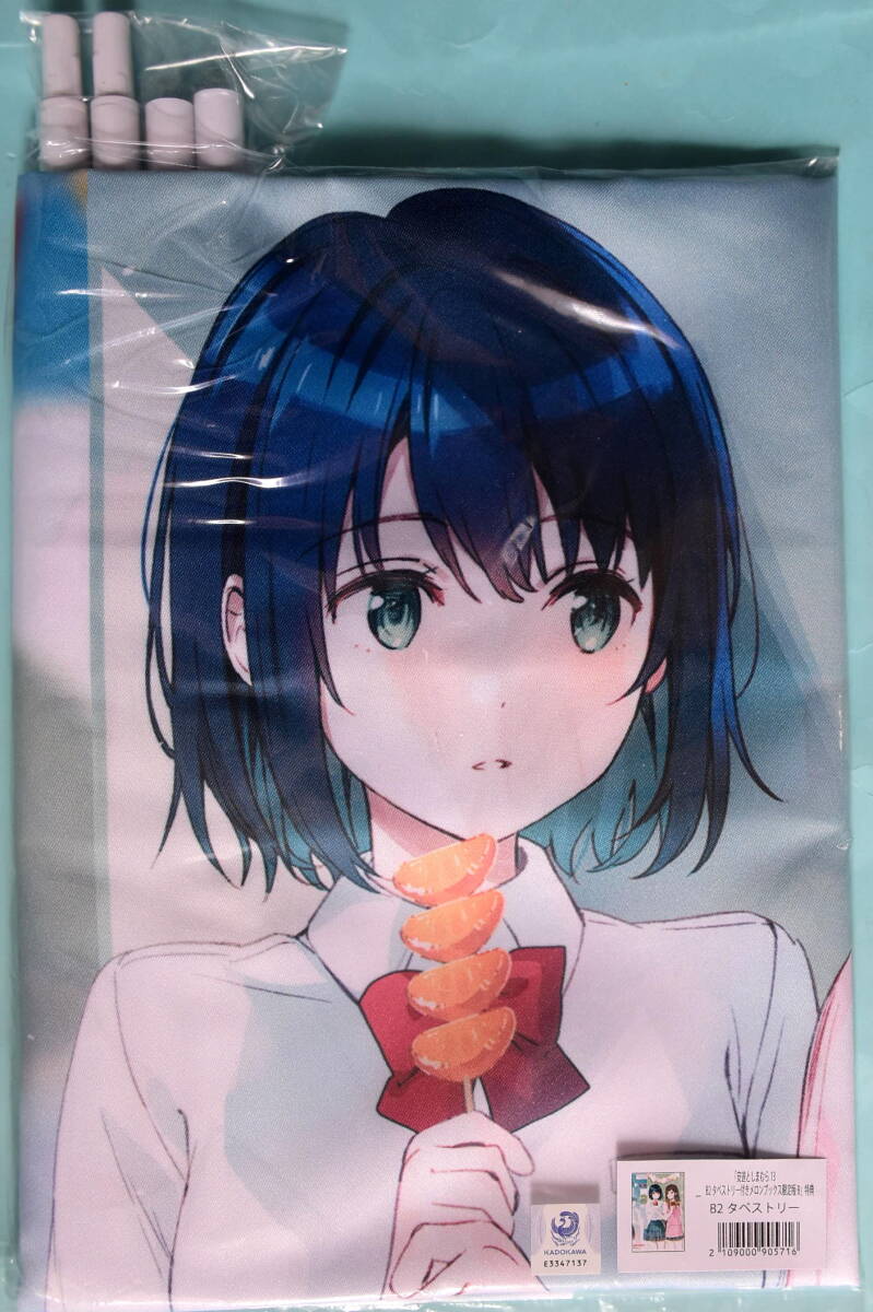 B2タペストリー 安達としまむら 13 未開封品 メロンブックス有償特典 イラスト/raemz キャラクターデザイン/のん