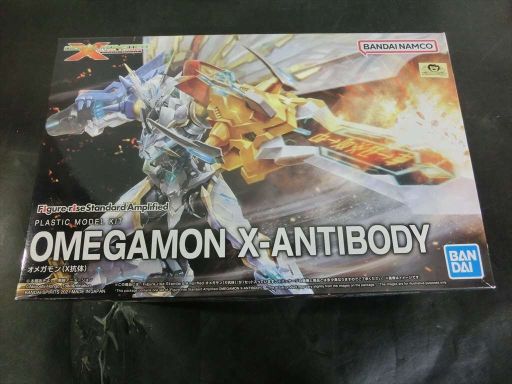 T【K0-42】【80サイズ】1円～/未検品/デジタルモンスター ゼヴォリューション オメガモン X抗体 完成品 プラモデル/デジモン