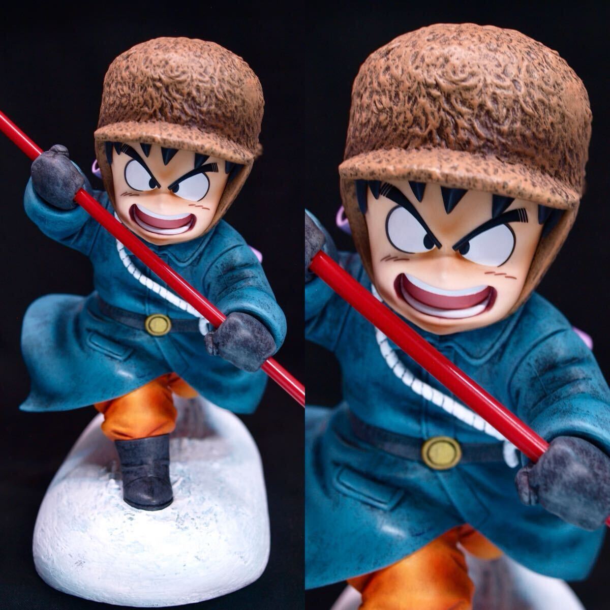ドラゴンボール フィギュア リペイント 孫悟空 原作風色 台座制作 一番くじ EX 対決!レッドリボン軍 A賞 孫悟空 MASTERLISE DRAGON BALL