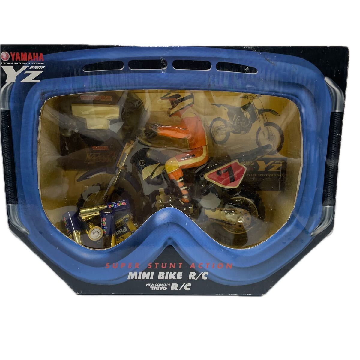 岸170 TAIYO タイヨー YAMAHA ヤマハ オフロードバイク R/C YZ250F ラジコン デッドストック バイク　　　ミニバイク 箱付き 