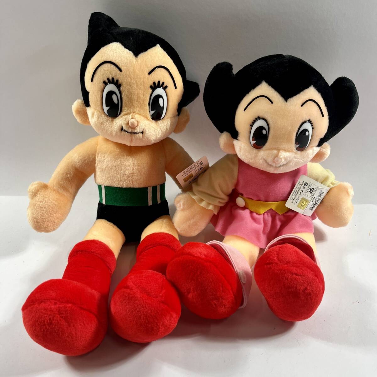 ★ 希少 レア 鉄腕アトム ぬいぐるみ 2点 まとめ商品 ウランちゃん 手塚治虫キャラクター レトロ サンアンドスター 未使用品