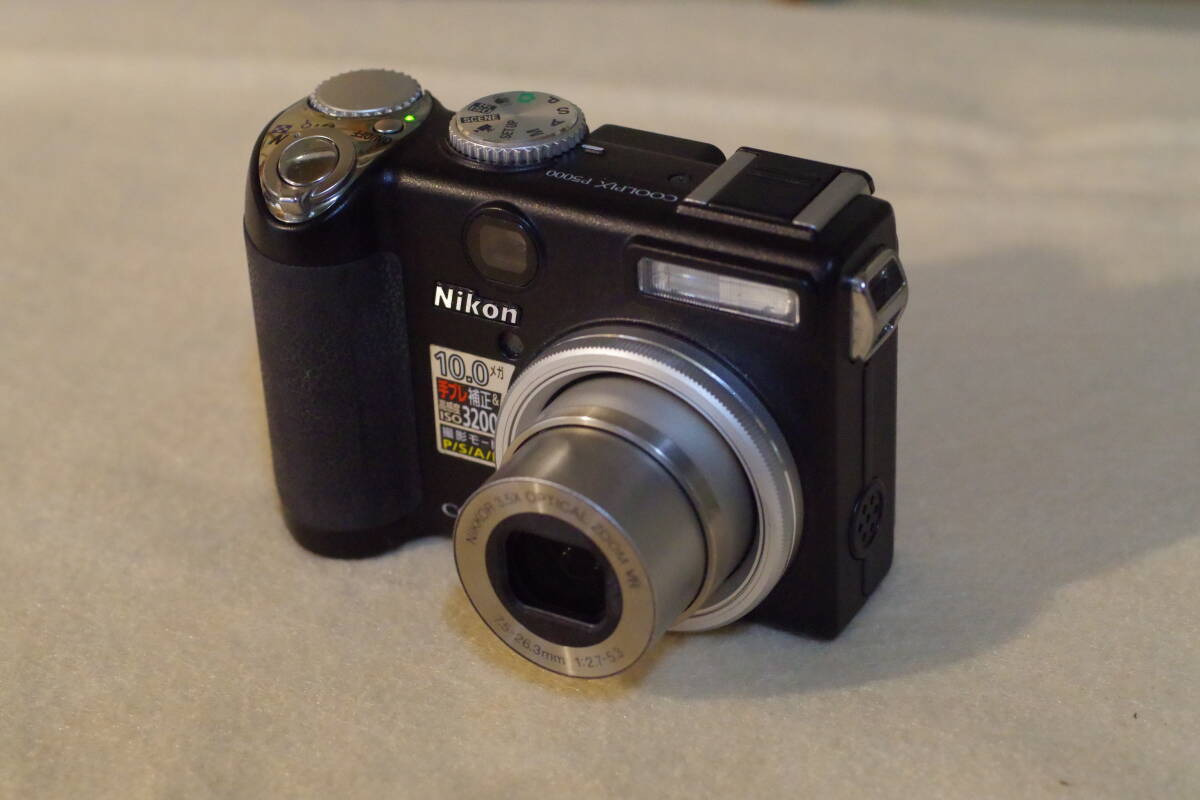 Nikon COOLPIX P5000 （ブラック）中古動作品