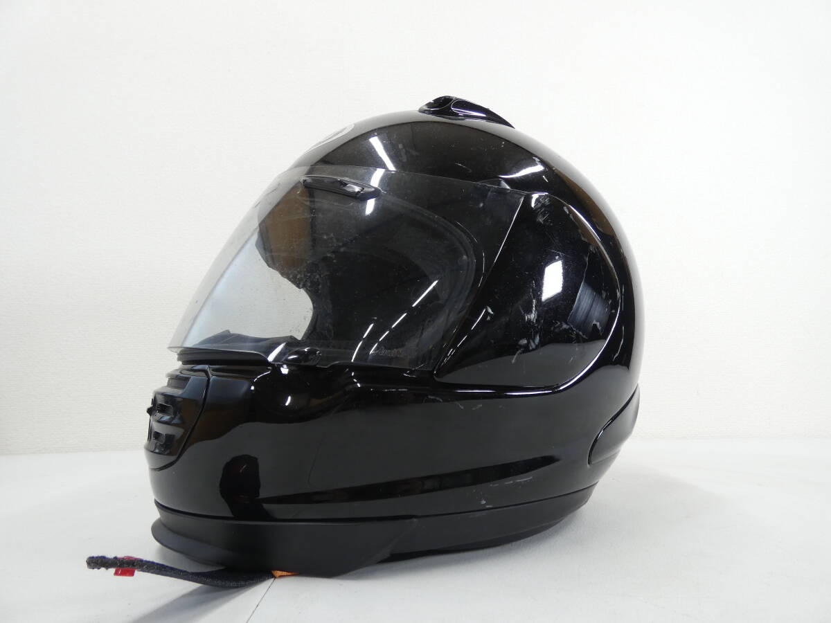 【Y10/ウルエ】Arai アライ ヘルメット フルフェイス T8133 2種 13年製 59-60cm ブラック