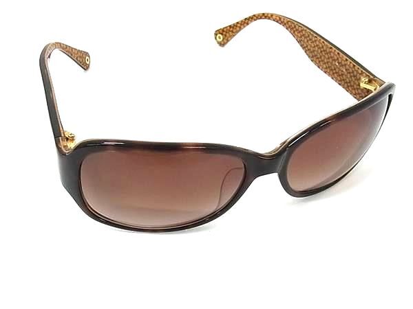 1円 ■美品■ COACH コーチ KARIS (S757A) TORTOISE 215 べっ甲調 サングラス メガネ 眼鏡 レディース ブラウン系 BS7285