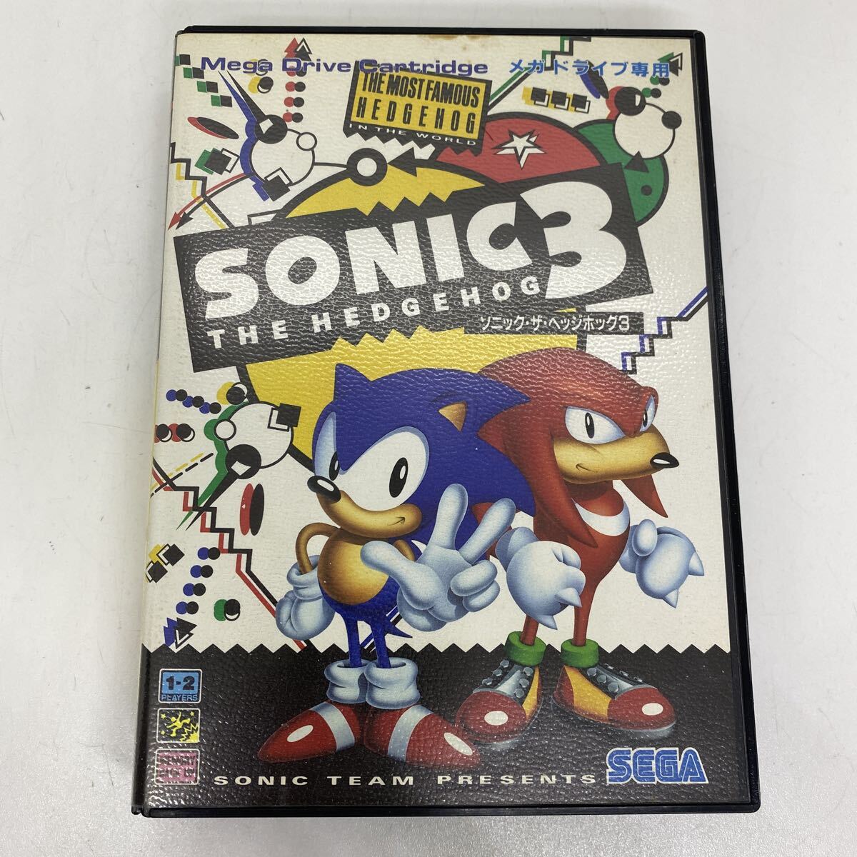 c*★中古品　メガドライブ　ソニック・ザ・ヘッジホッグ3 MD SEGA ゲームソフト★