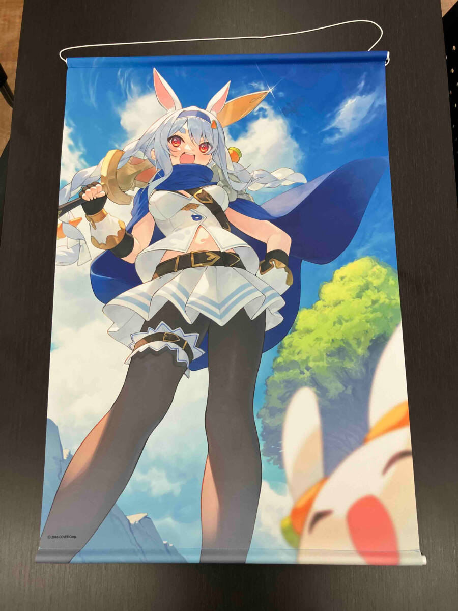 【開封済み】兎田ぺこら「活動3周年記念グッズ タペストリー」hololive ホロライブ