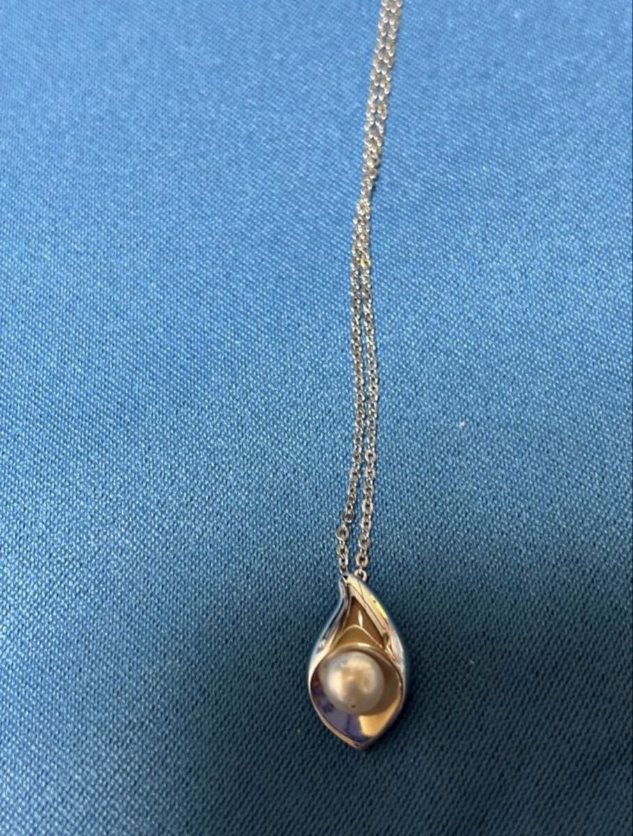 TASAKI タサキ 6.2mm珠 パールネックレス S刻印 シルバー
