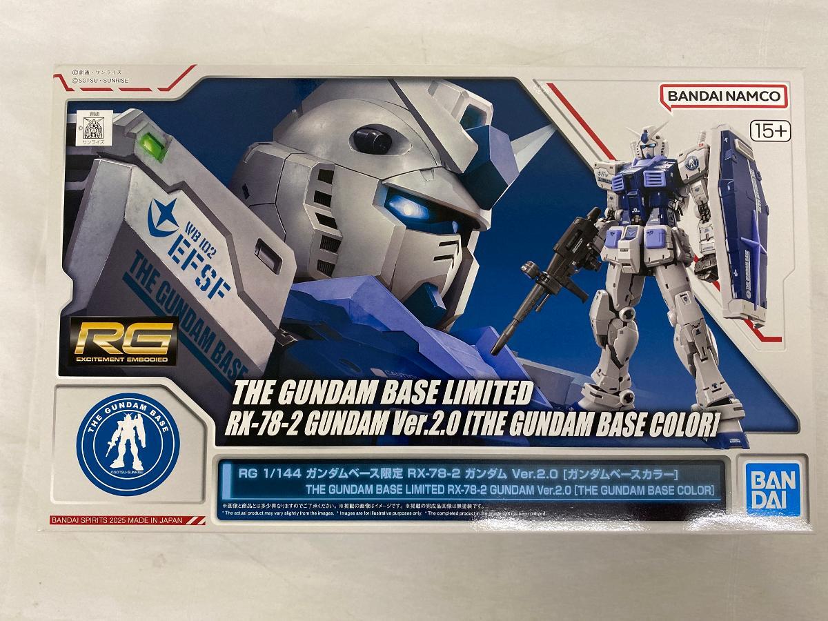 【1円～】【未開封】1/144 RG RX-78-2 ガンダム Ver.2.0 [ガンダムベースカラー] 「機動戦士ガンダム」 ガンダムベース限定