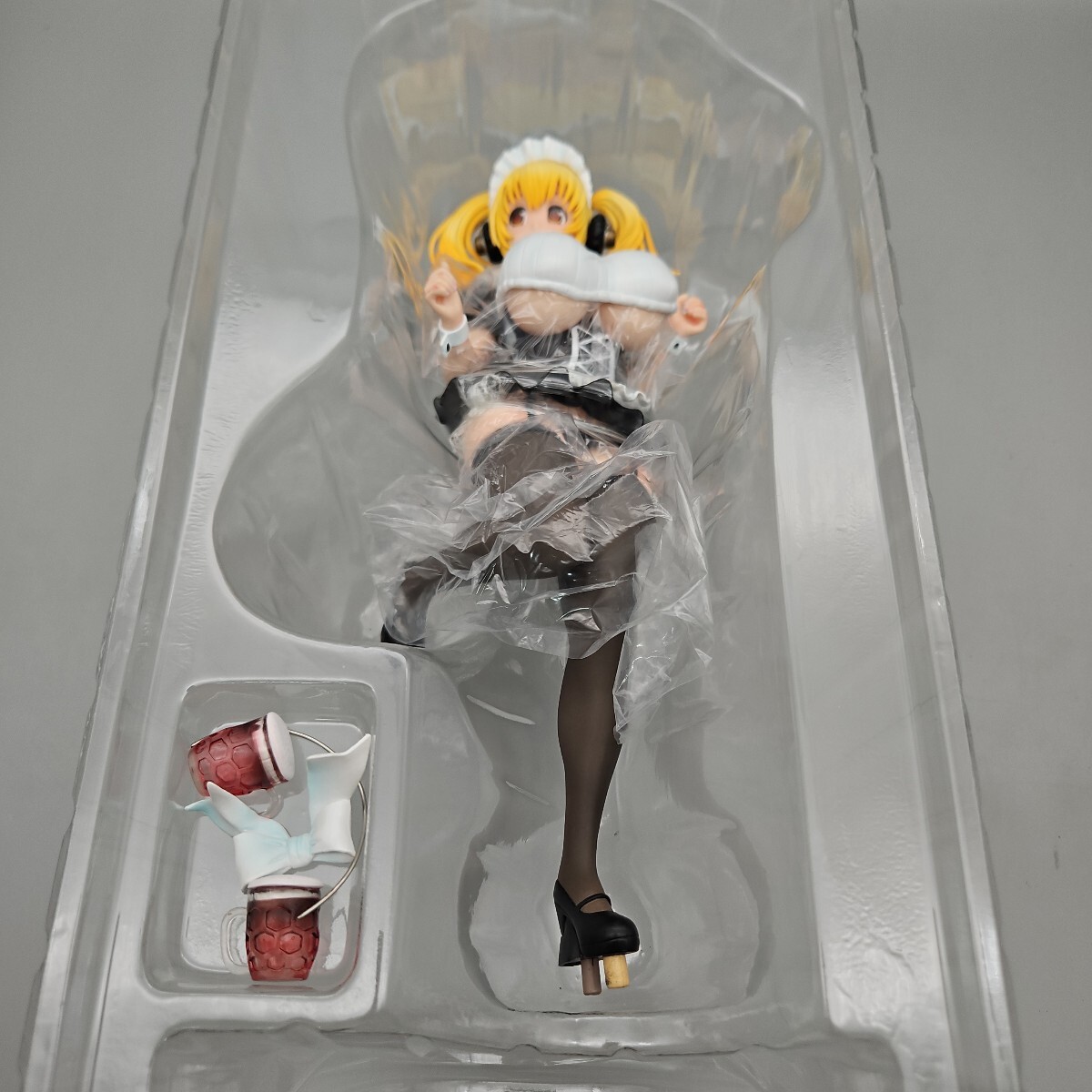 ジャンク品【あみあみ限定特典】 すーぱーぽちゃ子 ビアメイドVer. 1/6 完成品フィギュア (特典衣装 付) [A＋]
