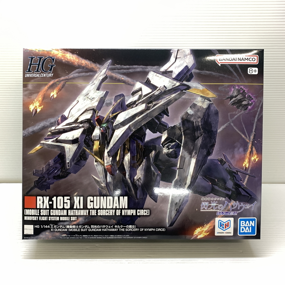 MIN【現状渡し品】HG Ξガンダム 機動戦士ガンダム 閃光のハサウェイ キルケーの魔女 未組み立て プラモデル〈058-260812-em-11-MIN〉