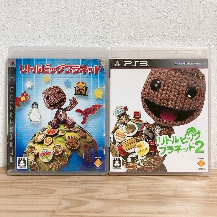 【中古】〈PS3ソフト〉2本セット リトルビッグプラネット1&2 プレイステーション3 プレステ3 @P★E2603-0099
