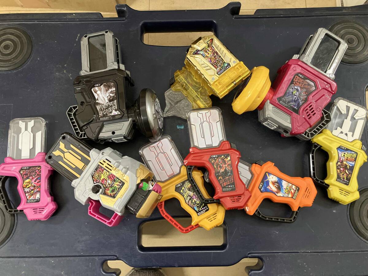 ジャンク 動作未確認 まとめ売り　仮面ライダーエグゼイド DXハイパームテキガシャット　ガシャットデュアル　DXマキシマム