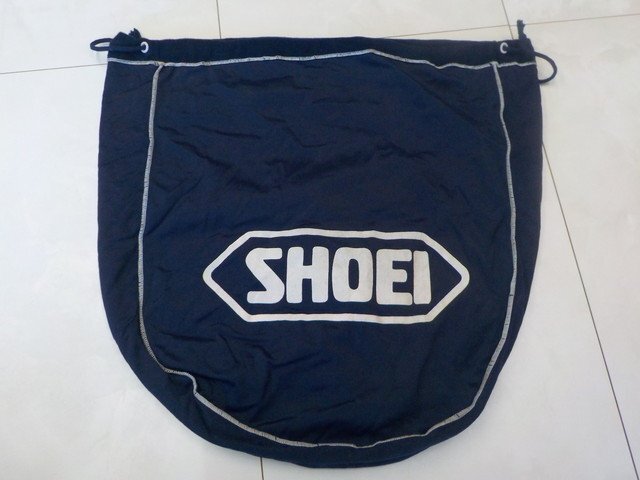 アパレル●〇★SHOEI（ショーエイ）ヘルメット　収納袋　ケース　カバー　ネイビー　8-7/31（お）