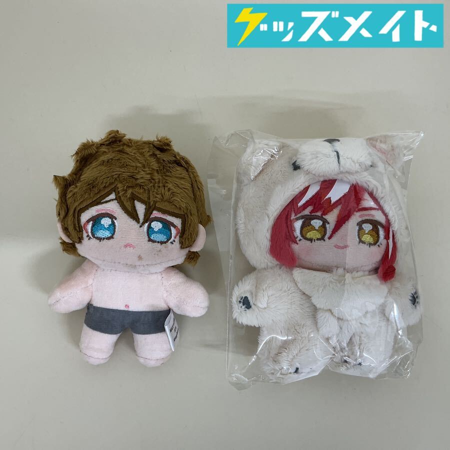 05【現状】pattythree あんさんぶるスターズ!! 一緒に暮らすぬい 逆先夏目, 高峯翠(欠品＆汚れ有り) 計2点 / あんスタ ぬいぐるみ