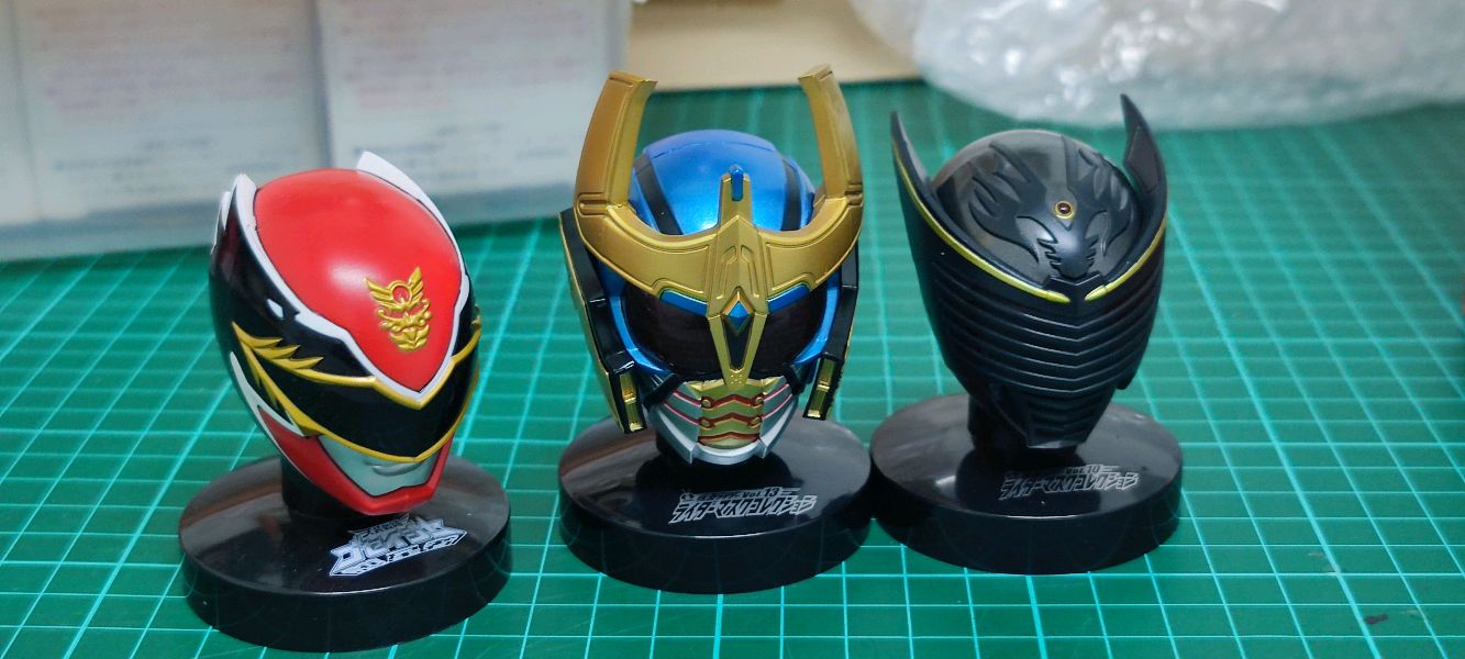 super sentai and rider mask collection 